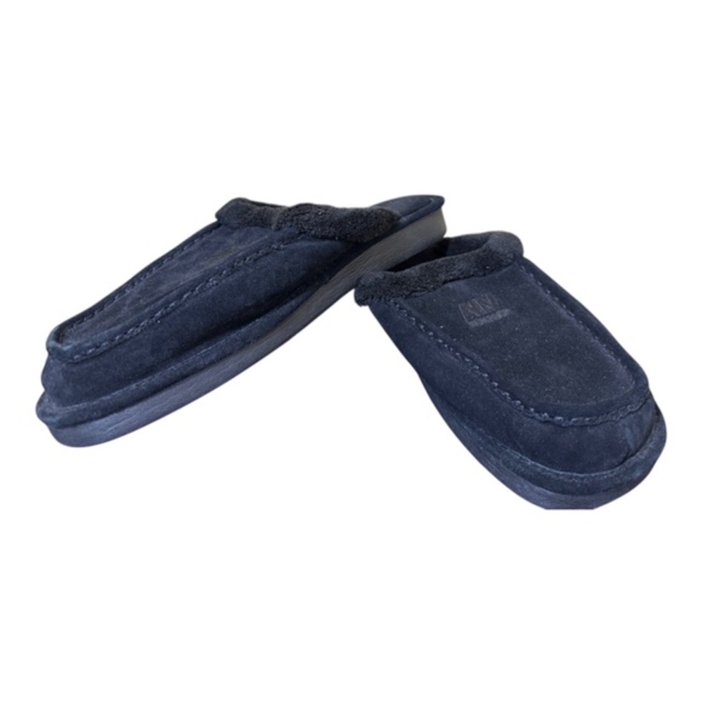 Nuknuuk Slippers Mens Size 11 Black Slip on Sherpa Lined nwt